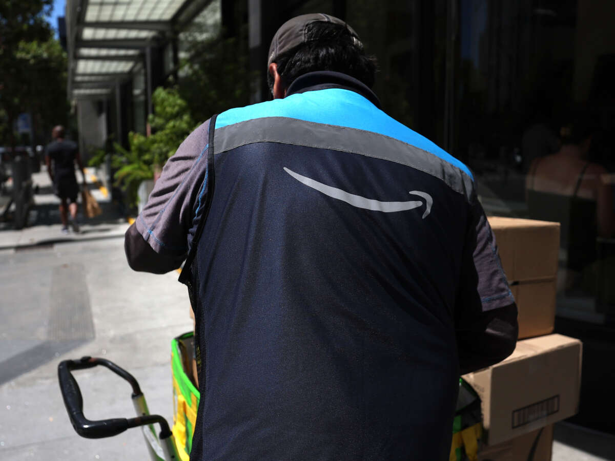 Amazon Drivers Take 45 Days to Earn What the Company’s Union Buster Earned in 1